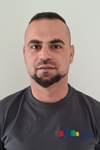 Samedin Nika ist Techniker der alpha-Service Dienstleistungsgruppe München